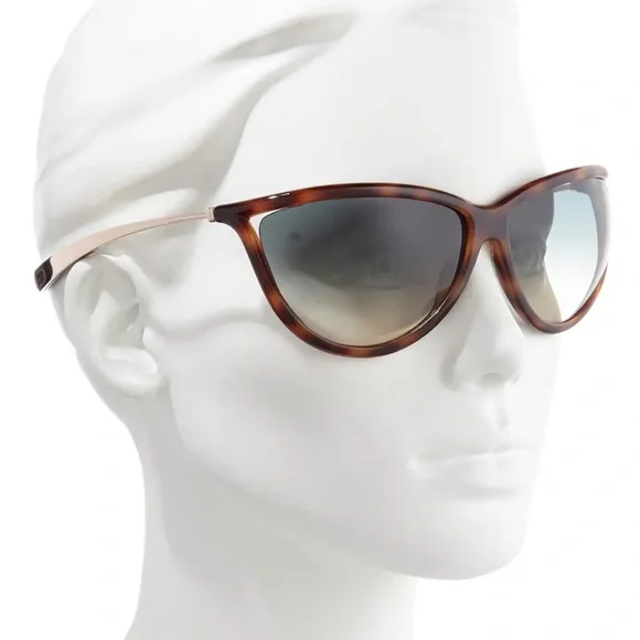 New TOM FORD Tammy Cat Eye Sunglasses - Picture 8 of 16